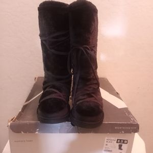 Worthington Belfast furry black boots